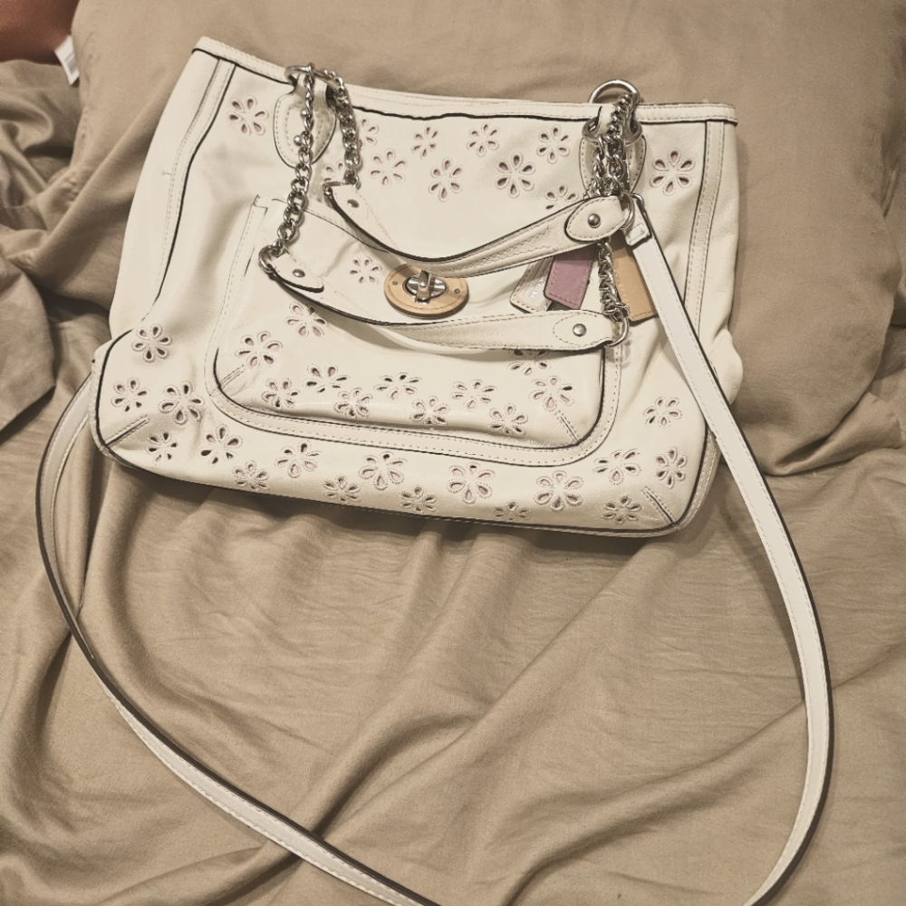 Coach Poppy LIMITED Eyelet Daisy Purse